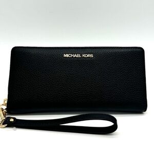 Michael Kors Large Continental Wallet Black/Gold